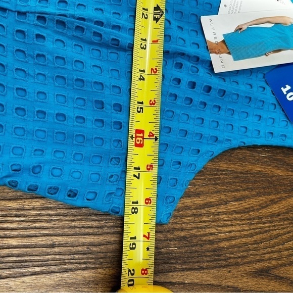 Alfred Sung Eyelet Sleeveless Shift Dress NWT - Picture 4 of 12